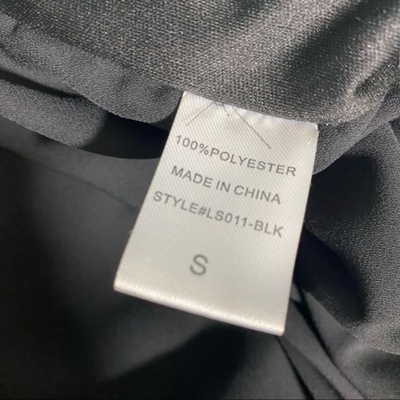 Surf Gyspy Size Small Romper Front Tie Black Sleeveless Lace Trim - Picture 8 of 8